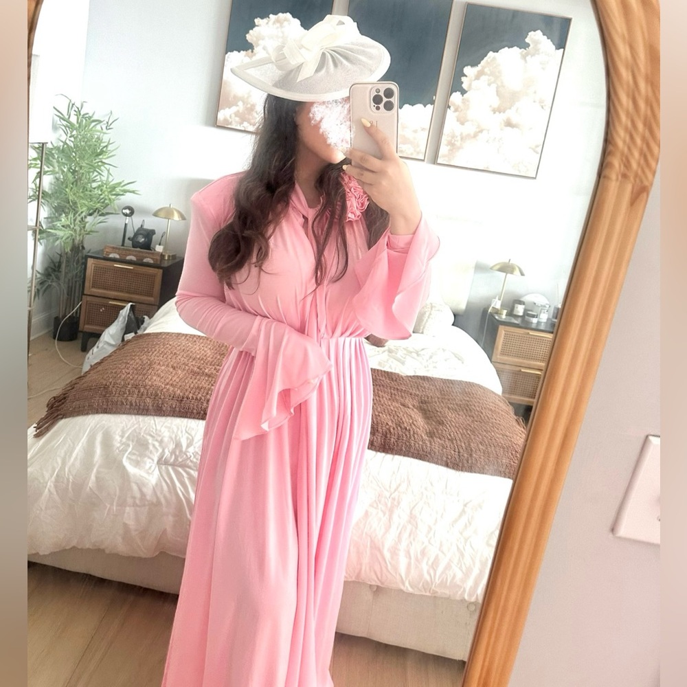 EUC! Pink Women's Dress size L (unbranded)